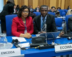 Representatives of ECOWAS Drug Unit at the Sixtieth Session of the Commission on Narcotic Drugs, Vienna 13th – 17th March, 2017